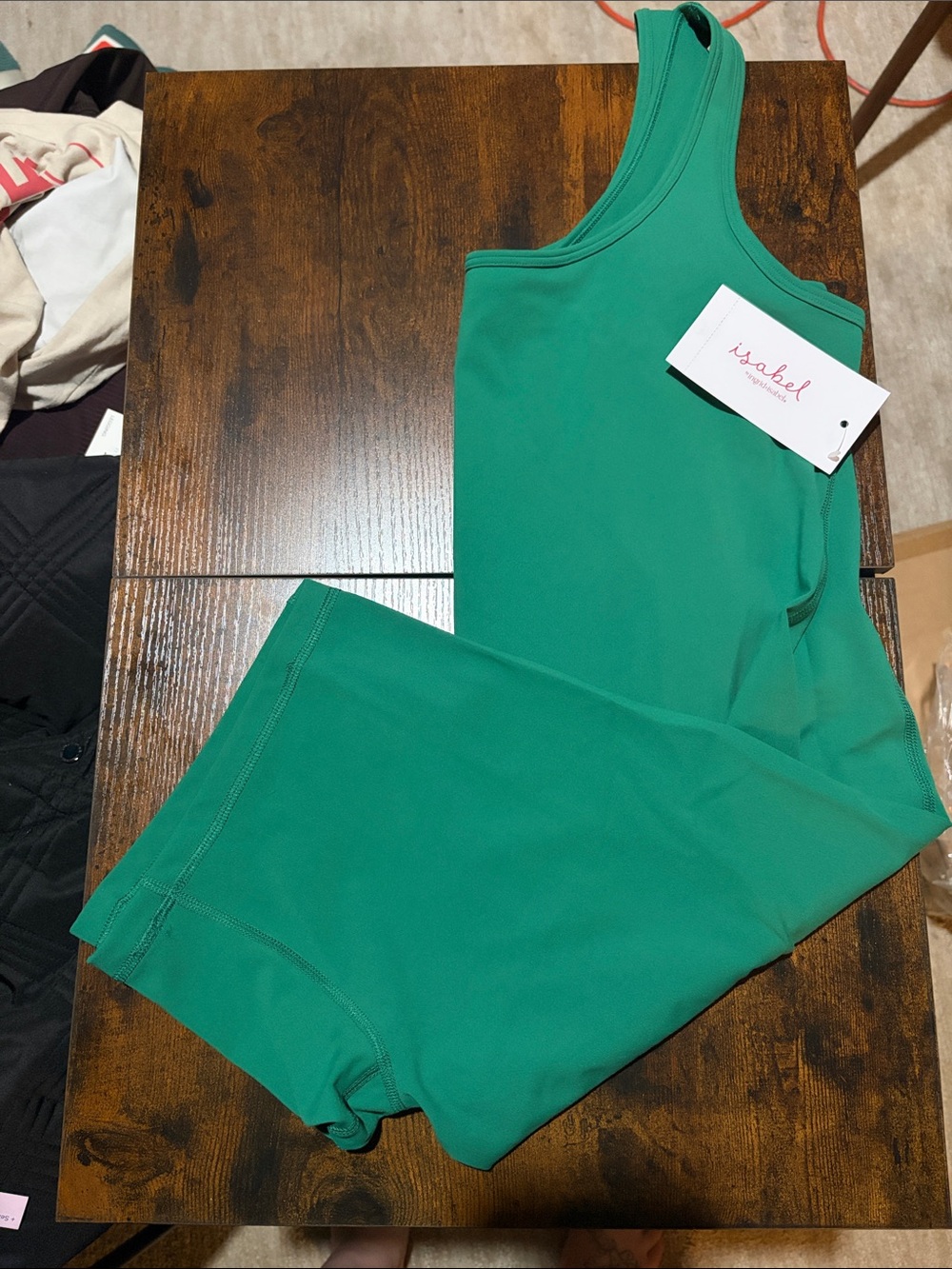 Maternity Isabel by Ingrid + Isabel Jumpsuit in Green